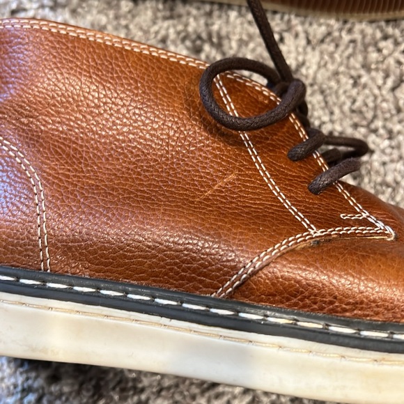 EUC Johnston & Murphy Boys McGuffey Leather Lace Up Chukka Boot Sz 1.5 - Picture 3 of 12